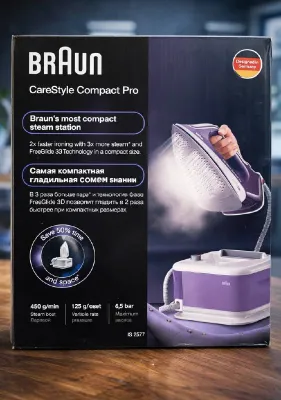 BRAUN IS 2577 мощный утюг с парогенератором