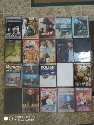 DVD disklar: filmlar va multfilmlar 1