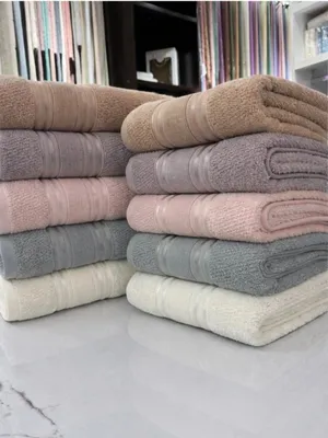Комплект полотенец 70×140 / 50×90 для бани и лица 1