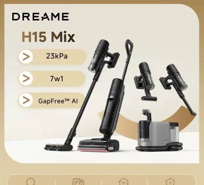Dreame H15 Mix 7.1 yuvuvchi changyutgich, 23000 Pa, o‘zini o‘zi tozalash 1