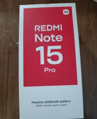 REDMI Note 15 Pro, гарантия на один год и сервисное обслуживание