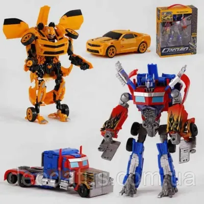 Optimus Prime va Bumblebee transformeri W8824A Optimus Prime Bumblebee 1