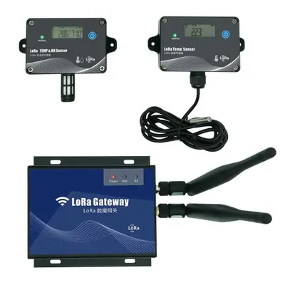 Умные беспроводные датчики температуры и влажности LoRa 1
