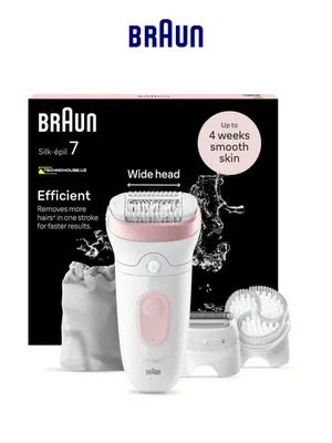 BRAUN SE7060 Эпилятор новый с гарантией 1 год + доставка на дом! 1