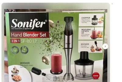 Ручной блендер Sonifer 3 в 1 1