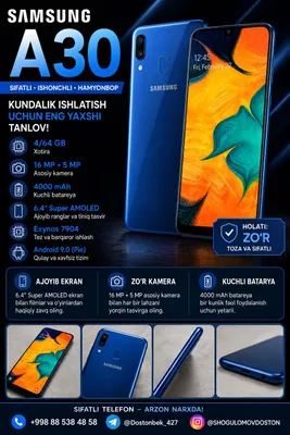 Samsung A30