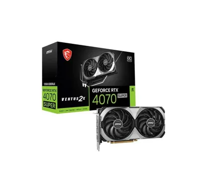 ; 12GB GeForce RTX4070SUPER MSI VENTUS 2X OC 192-bit videokartasi 1