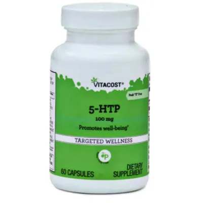 Vitacost 5-HTP 5-gidroksitriptofan 100mg, 60 kapsula 1
