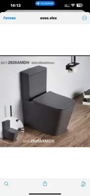 Унитаз Unitaz rangli 1