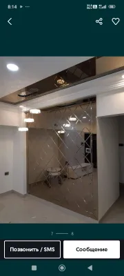 ромбик ойна,душ кабина,перила ва Хар хил дизайн 1