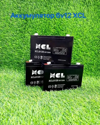 Аккумулятор 6v12A XCL