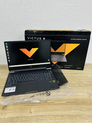 HP Victus Ryzen 5-15Gen+RTX4050Ultra Премиум новый ноутбук 1