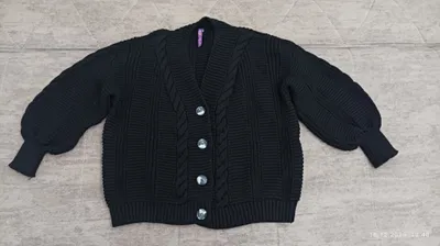 Вязаный кардиган 1