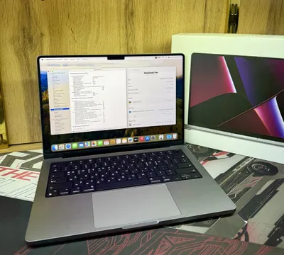Macbook M2 Pro 14 дюймов, 16/512 ГБ, чип Pro 1