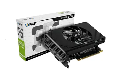 ;MANLI RTX3050 6GB GDDR6 videokartasi 1