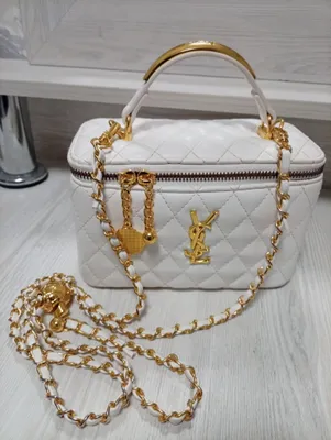YSL uslubida oq sumka, holati a'lo. 90 000 so'm 1