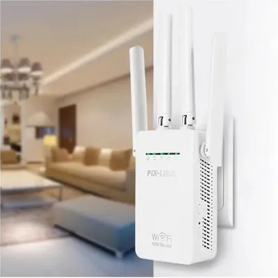 Усилитель WiFi сигнала, ретранслятор, маршрутизатор, репитер WR-09 1