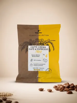Tchibo Caffe Crema & Espresso Кофе в зернах 500g 1
