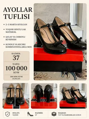 oyoq kiyim tufli 37 1