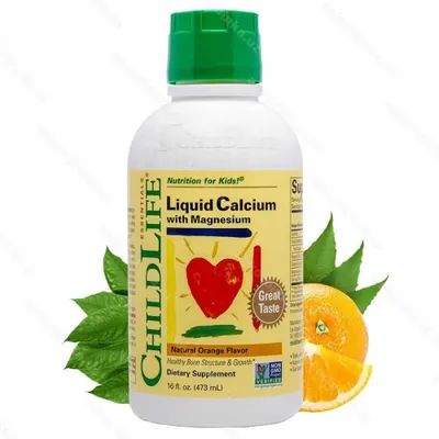 ChildLife Liquid Calcium Kalsiy Жидкий кальций Калций 474 мл 1