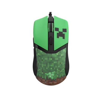 } Razer Cobra sichqonchasi, RGB, USB-A, Minecraft Ed. 1