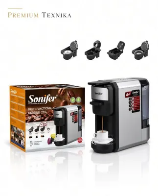 Кофеварка 4 в 1 (капсульная) "SONIFER" SF-3580