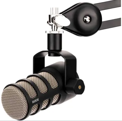 Podkastlar va strimlar uchun Rode PodMic XLR mikrofoni 1