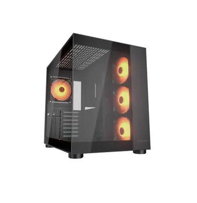 COUGAR FV150 Black ARGB kompyuter korpusi 1