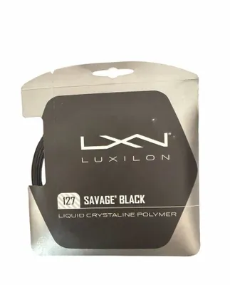 Luxilon Savage Black 127 tennis torlari 1