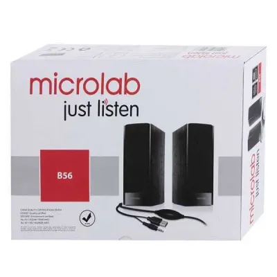 MicrolabB-56 stereo tizimi 3W RMS (2*1,5W) USB Power