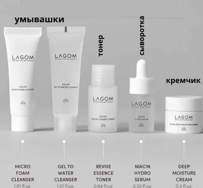 Lagom uxod nabor 1
