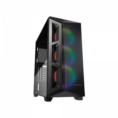 ! Cougar Dark Blader X5 (Translucent Black) korpusi, QQS bilan narxi 1