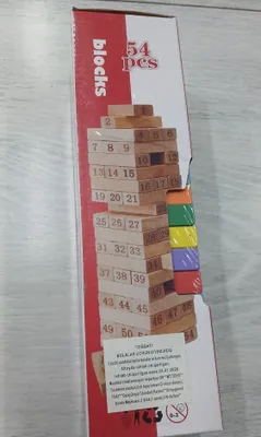 Jenga игрушка для детей от 3 лет 1