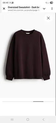 свитшот от бренда H&M 1