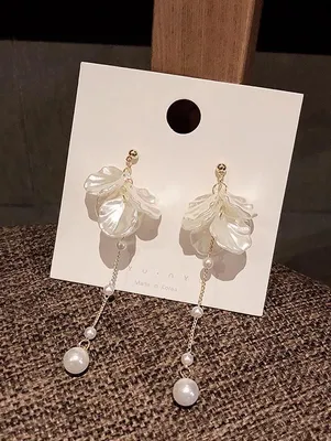 Серьги с подвесками 1