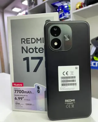 Redmi Note 17 128 ГБ, чёрный, как новый