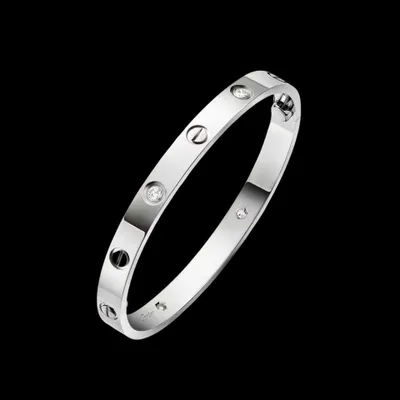 NEW Браслет Cartier Love Classic 4 Diamond б.з
