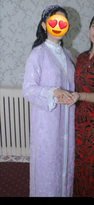 Lila rangli bayramona koylak