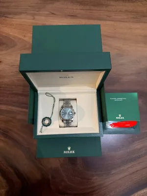 ОРИГИНАЛЬНЫЕ НОВЫЕ часы Rolex Datejust 41 мм с зелёным циферблатом, рифлёные 1