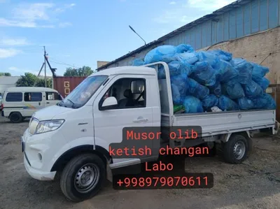 Вывоз мусора на Labo и Changan 1