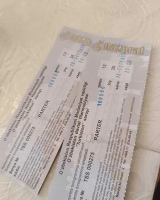 Turkiston saroyidagi teatr