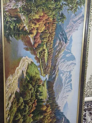 Картина, написанная на холсте 1