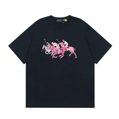 Polo Ralph Lauren футболка с вышивкой с всадниками 1