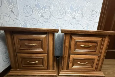 Спальная кровать с тумбочками 1