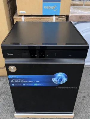 Midea MFD60S510Bi-C Wi-Fi Auto Open Black idish yuvish mashinasi 1