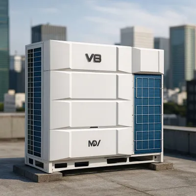 V8-i seriyali VRF tashqi bloki (DC inverter, R410A, 380V) 1