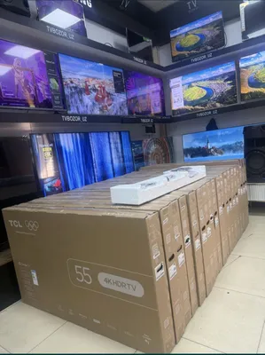 TCL 55 televizori, ombordan chegirma, yetkazib berish bepul