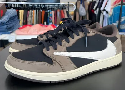 Air Jordan 1 Low OG SP Travis Scott Mocha | Nike krossovkalari |