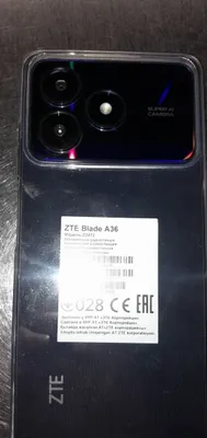 ZTE Blade A36 telefonini yaxshi holatda sotaman, qutisi va hujjatlari bor. Ayirboshlash mumkin 1