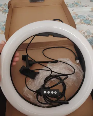 MJ33 RGB LED кольцевая лампа 1